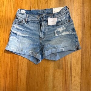 American Eagle Ripped Jean Shorts